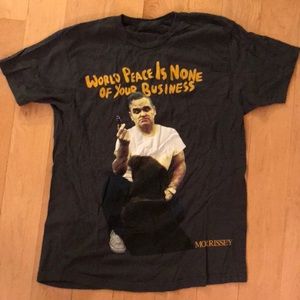 Morrissey “World Peace is None of your Business” T